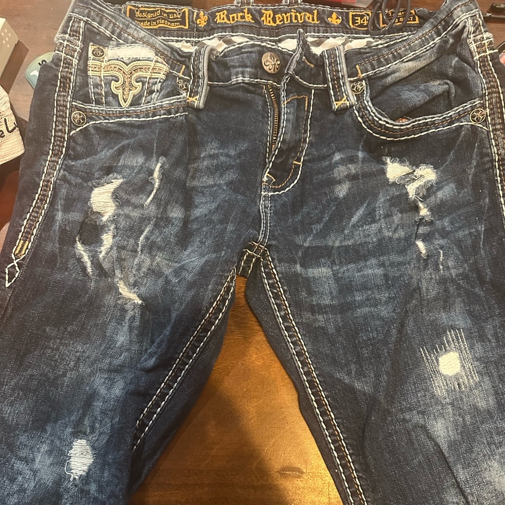 Rock revival jeans